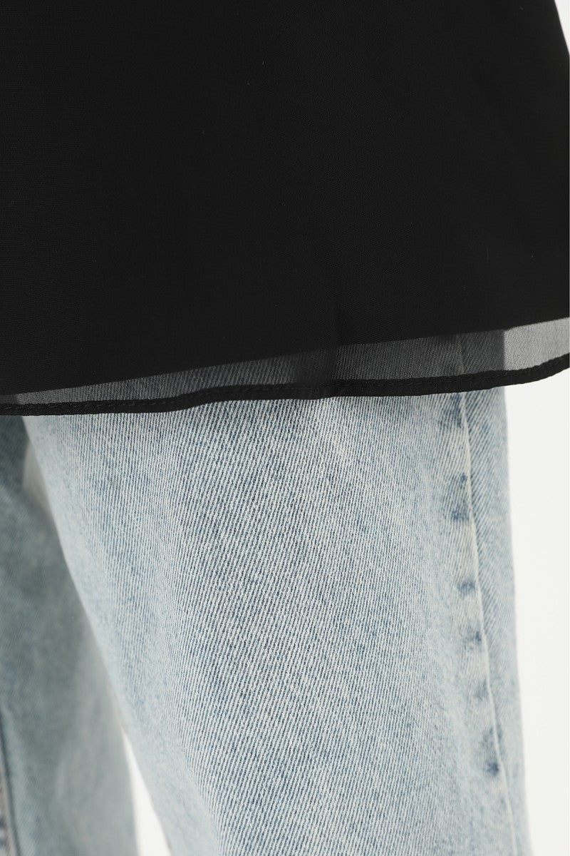 Tulle Blouse