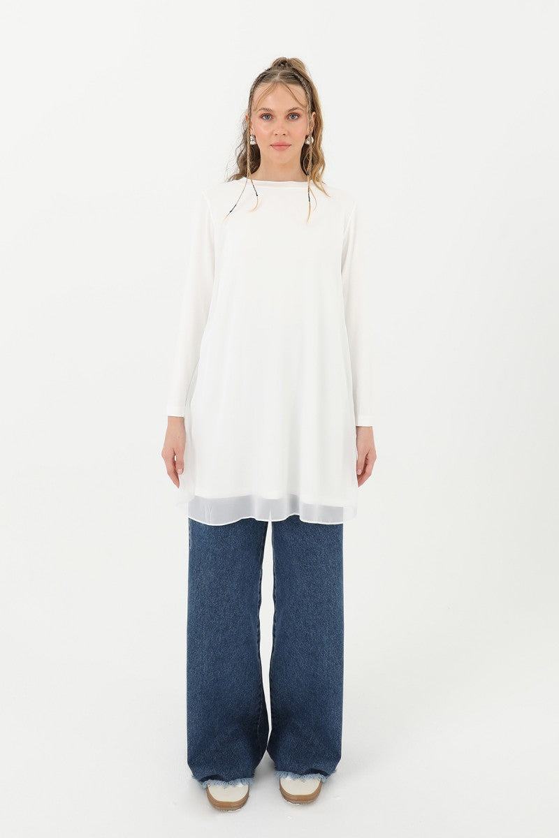 Tulle Blouse