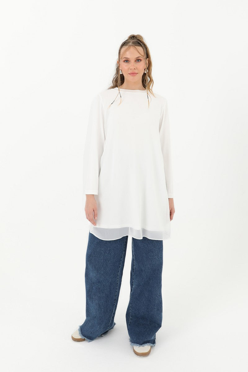 Tulle Blouse