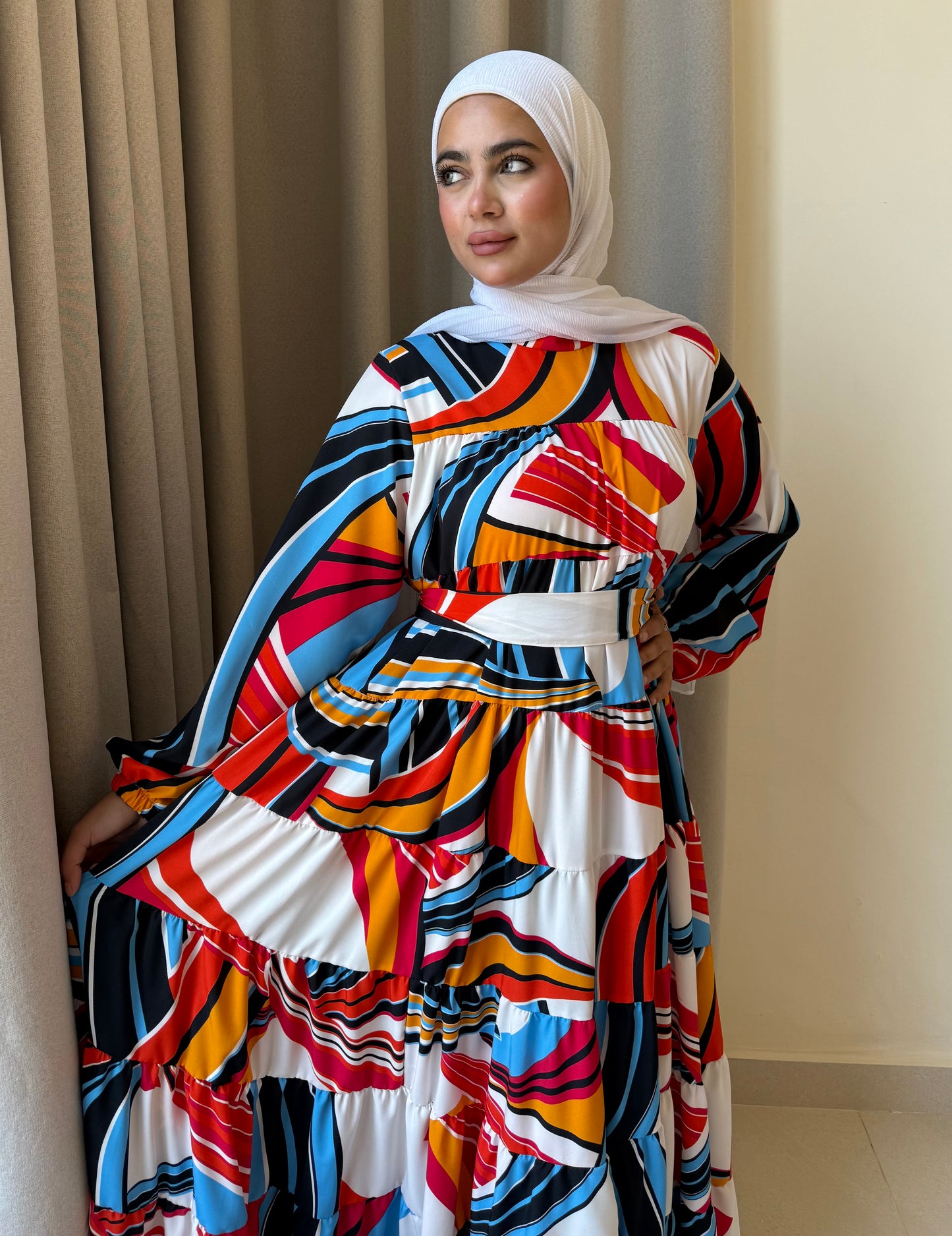 Printed Maxi Dress