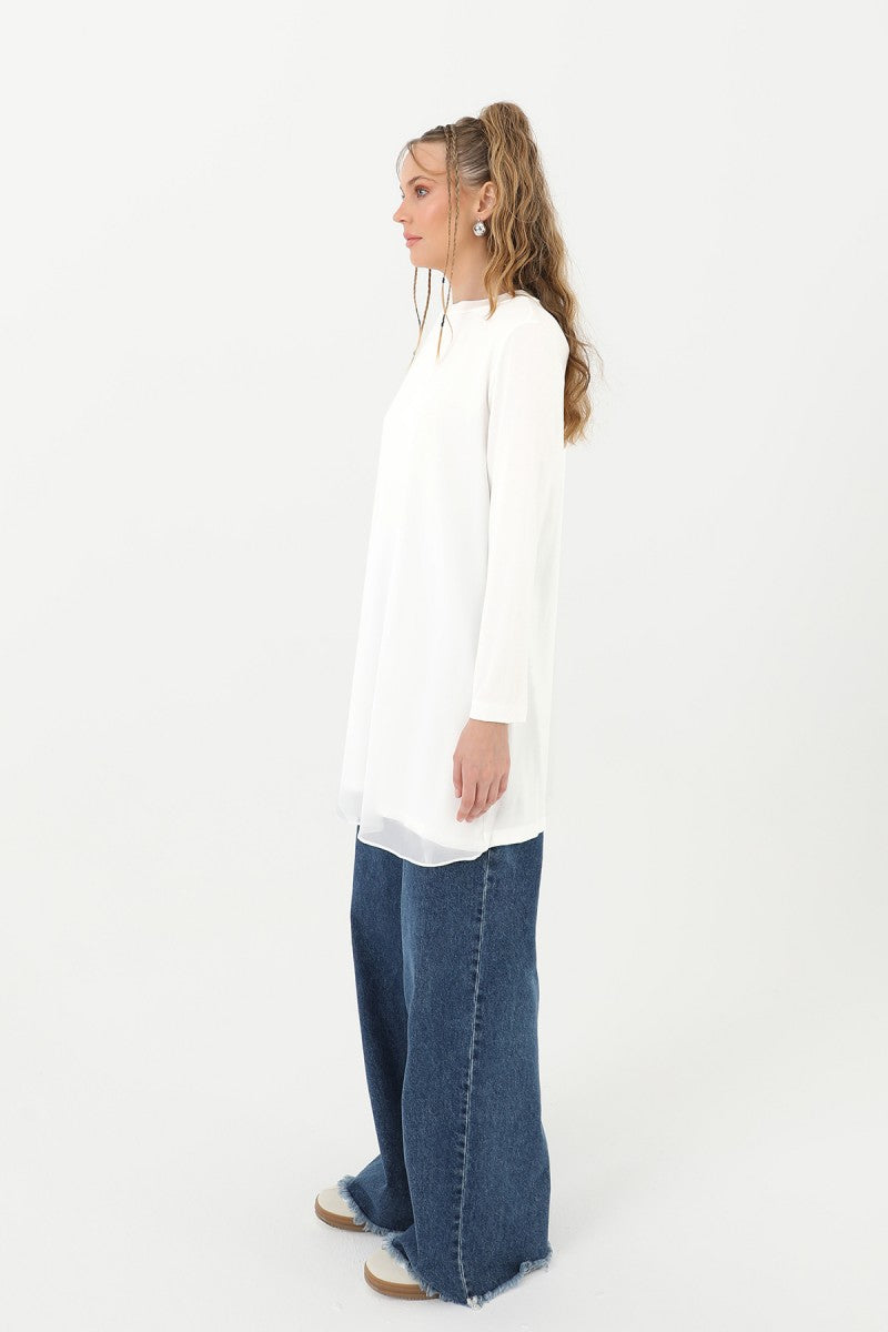 Tulle Blouse