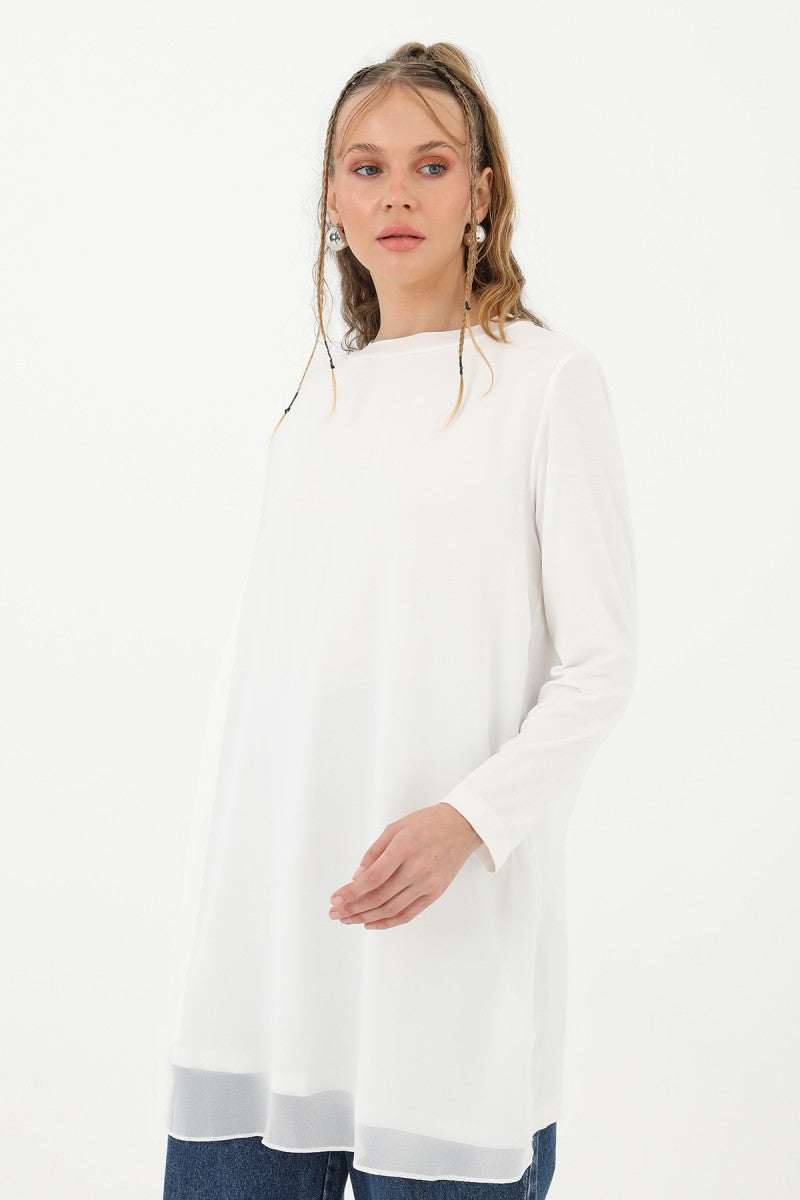 Tulle Blouse