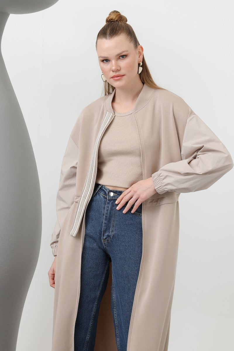 Front Zipper Top