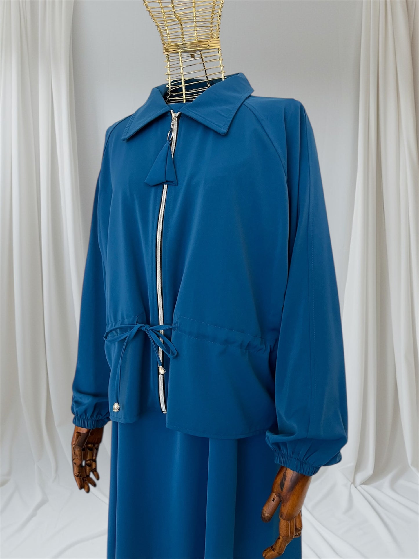 Sleeveless Dress and Jacket Set