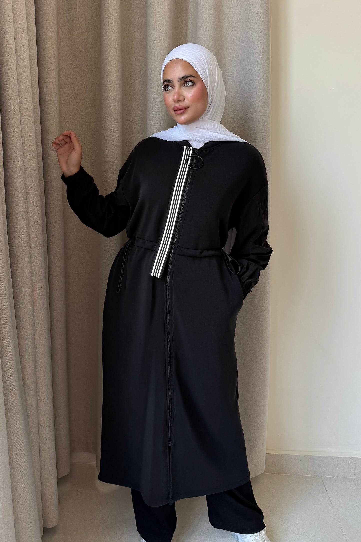 Front Zipper Top